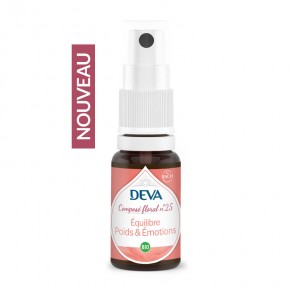 Composé floral Poids & Emotions - Laboratoire DEVA